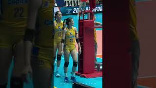 LEILA AND JENYA philippinevolleyballupdates volleyball philippinevolleyball [upl. by Filahk910]