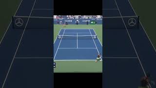 Wang  Barty Amazing Point Us Open [upl. by Elleirol94]