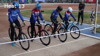 2024 British Under 16 Cycle Speedway Individual Final [upl. by Eceertal]