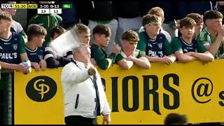 WAYNE MCKEON OUTSIDE OF THE BOOT PEARLER  MOHILL V BALLINAMORE 2024 LEITRIM CLUB FOOTBALL GAA [upl. by Alegnaoj]