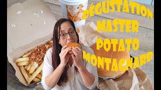 Dégustation  Master Potato Montagnard de chez BurgerKing [upl. by Clava843]