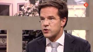 Buitenhof Rutte over zijn hardwerkende Nederlander [upl. by Eeleak]