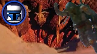 Boba Fett’s “Death” Scene BUT With Jango Fetts Death Sound Effect [upl. by Arezzini232]