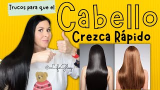 CRECIMIENTO DE CABELLO  Cómo hacer para que el cabello crezca rápido [upl. by Atirihs]