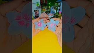 Make plastic spun flower 🌸🌸youtubeshorts viralvideo [upl. by Gilcrest]