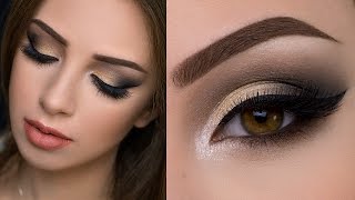 Soft Gold Smokey Eye Tutorial [upl. by Poppy]