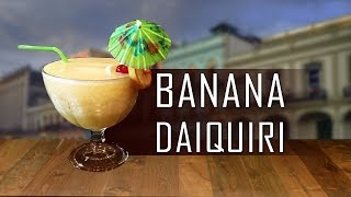 ¿Cómo hacer un BANANA DAIQUIRI [upl. by Yrailih990]