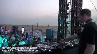 Nick Warren B2B Hernan Cattaneo  Beirut  Lebanon [upl. by Lohse472]