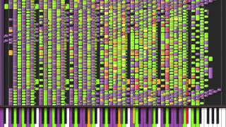 Black MIDI Synthesia  Night of Nights 1 Million Notes  No lag almost [upl. by Newton]