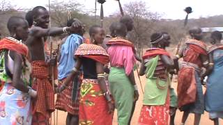 Traditional dance by the Samburu people [upl. by Beal283]