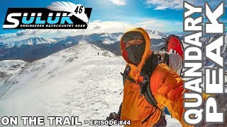 Quandary Peak Winter Climb  I went Snow Blind [upl. by Krystalle]