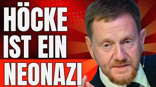 Sachsen Kretschmer verliert völlig die Nerven und beleidigt Höcke [upl. by Salem]