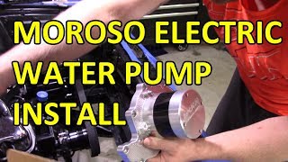 SBF 289302351W Moroso Water Pump  Unboxing and Installation [upl. by Tish932]