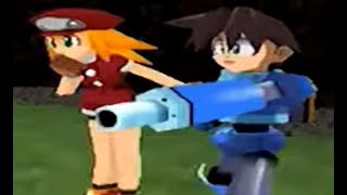 Mega Man Legends Big 5 Island Adventure Sony Ericsson K550 Gameplay ロックマン [upl. by Ordnas]