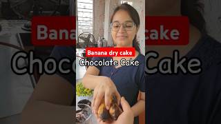 Banana Dry Chocolate Cake drycake banana cake [upl. by Ailis]