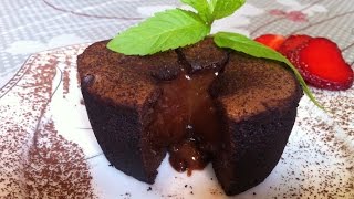 Фондан  Шоколадный Фондан  Chocolate Fondant  Простой Пошаговый Рецепт [upl. by Aeel882]