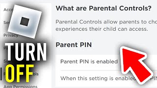 How To Turn Off Parental Controls In Roblox  Full Guide [upl. by Derraj]