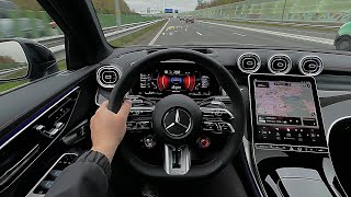 THE NEW MERCEDES GLC 63 S AMG PERFORMANCE TEST DRIVE [upl. by Nady]