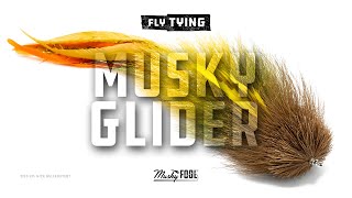 How to tie one of the top musky flies on the planet  Musky Glider Tutorial by Musky Fool [upl. by Maloney]