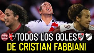 Todos los goles del Ogro Fabbiani en Primera División  Homenaje retiro [upl. by Nnylyahs]