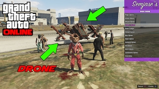 GTA 5 ONLINE  TROLL DRONE  JEXPLOSE  TOUT LE MONDE [upl. by Franchot]