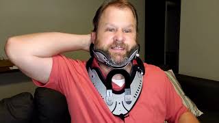 Review of Neck Brace by Cervical Collar  Adjustable Cervical Orthosis Neck Brace Immobilizing ad [upl. by Janik]