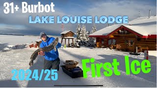 Alaska First Ice Fishing 202425Burbot amp Lake Trout Lake Louise 31Fish [upl. by Suiratnod472]