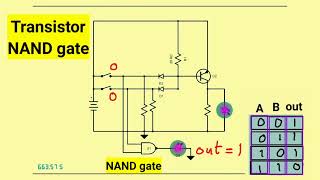 logic gates using transistors and diodes  AND  OR  XOR  NAND  XNOR  NOR [upl. by Akel314]