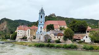 Titan River cruise on the Danube Melodies of the Danube Filmed in 4K River bank scenes only [upl. by Rubliw451]