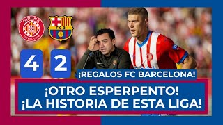 ⚽️ GIRONA 4  BARÇA 2 ⚽️ ¡EL BARÇA REGALA EL PARTIDO Y EL SEGUNDO PUESTO AL GIRONA 🔥 BOCHORNO TOTAL [upl. by Briney]