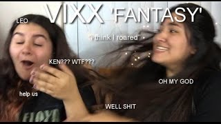 VIXX빅스 FANTASY MV REACTION EXCUSE ME [upl. by Anuait51]