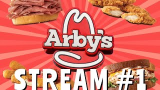 ARBYS STREAM 1 LETS GET SOME ARBYS TOGETHER [upl. by Farra]