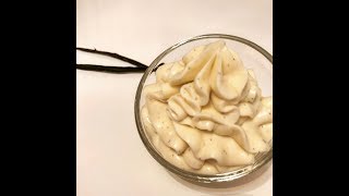 Ganache montée vanille et chocolat blanc au Thermomix [upl. by Kcire]