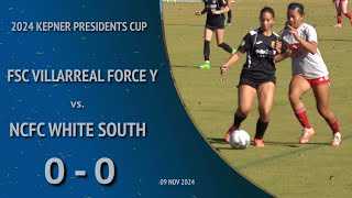 Kepner Presidents State Cup NCFC White South vs FSC Villarreal Force  11092024 [upl. by Sldney]