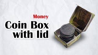 DOUBLE BOX Making with Single Currency Note [upl. by Terchie]