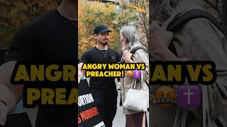 🤬👀 “WOMAN” THREATENS PREACHER [upl. by Abbotson269]