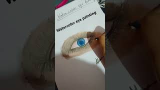 Watercolor eye drawing 👀 [upl. by Names]