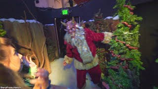 Holidayz in Hell maze at Halloween Horror Nights Universal Studios Hollywood [upl. by Kcitrap]