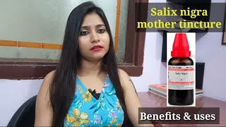 Salix nigra homeopathic medicineSalix nigra 30Salix nigra 200Salix nigra mother tincture benefits [upl. by Enrev]