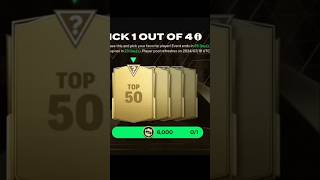 Top 50 market player pick in fc mobile shorts [upl. by Akeemat]