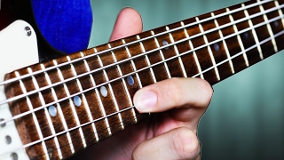 BASS STRINGS on GUITAR [upl. by Odlavu]