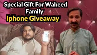 Iphone X PTA Approved Giveaway For Waheed Family [upl. by Nibbor]