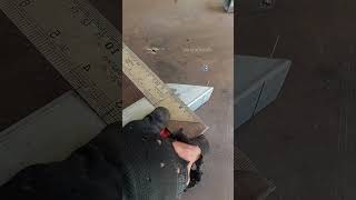 The 90 degree corner joint trick that is rarely discussed weld weldimg pipecutting metalworking [upl. by Torr]