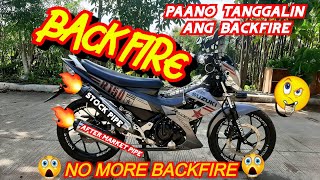 BACKFIRE HOW TO REMOVE IN YOUR MOTORCYCLE [upl. by Slocum]