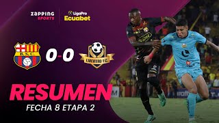 Barcelona SC 0  0 Libertad FC  Resumen Fecha 8  2da Etapa  LigaPro Ecuabet [upl. by Novaat]