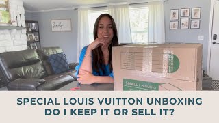 Louis Vuitton Unboxing  First Impressions and Mod Shots  By The Pool Neverfull MM in Blue 🩵💙 [upl. by Nytsud]