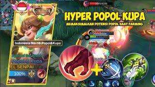 POPOL AND KUPA HYPER BEBARBENAR WAJIB DICOBA 😱‼️BEST BUILD POPOL AND KUPA 2023  TUTORIAL POPOL [upl. by Arednaxela]