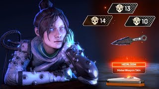 The Best Wraith Heirloom Moments EVER in Apex Legends [upl. by Doolittle]