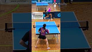 Great Rally 🏓 Short Pips vs Antispin [upl. by Nautna700]