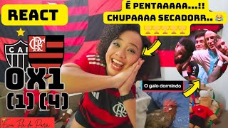 REACT ATLÉTICO MG 1 0 X 1 4 FLAMENGO CHUPAAAAAAA SECADORRRRR PENTA CAMPEÃO [upl. by Jaquenette]